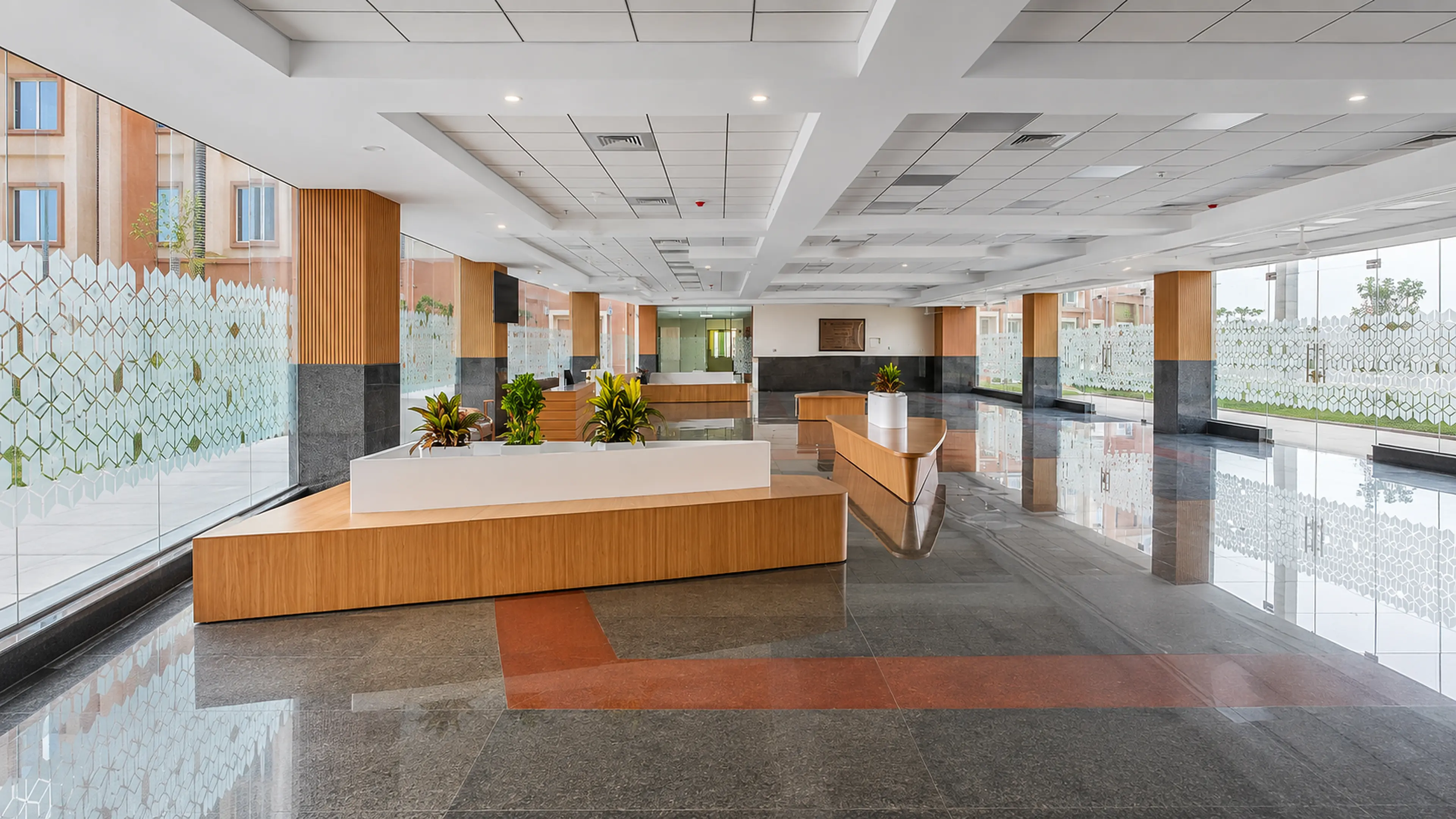 Commercial reception project by Terucon India